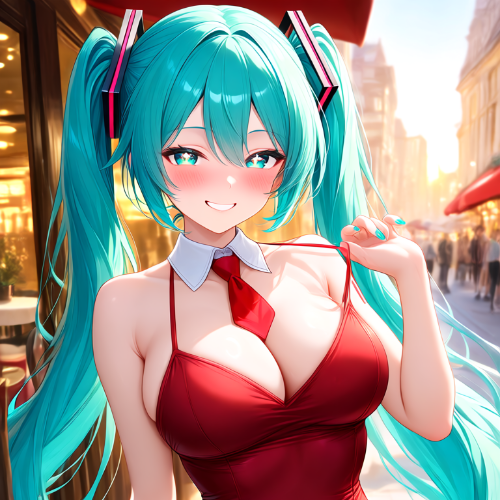 Glitch Miku Avatar